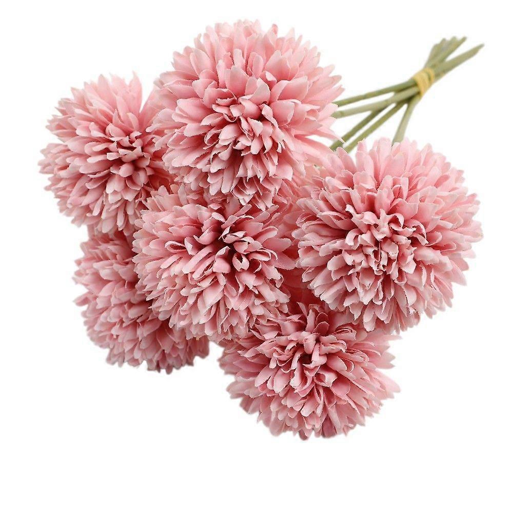 Artificial Hydrangea Flowers, Silk Pompon Chrysanthemum Ball Flowers