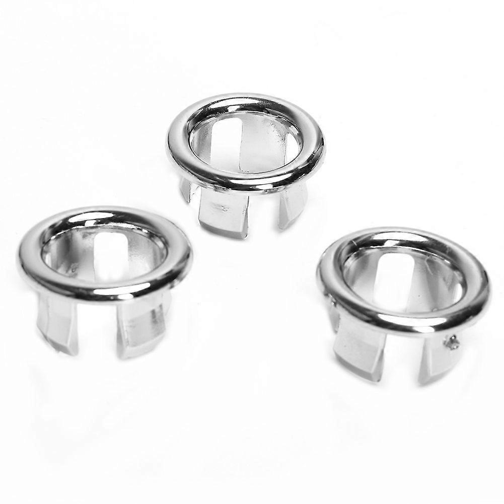 3 Bathtub Sink Ring Overflow Cover Spare Sink Basin Cover Bathroom