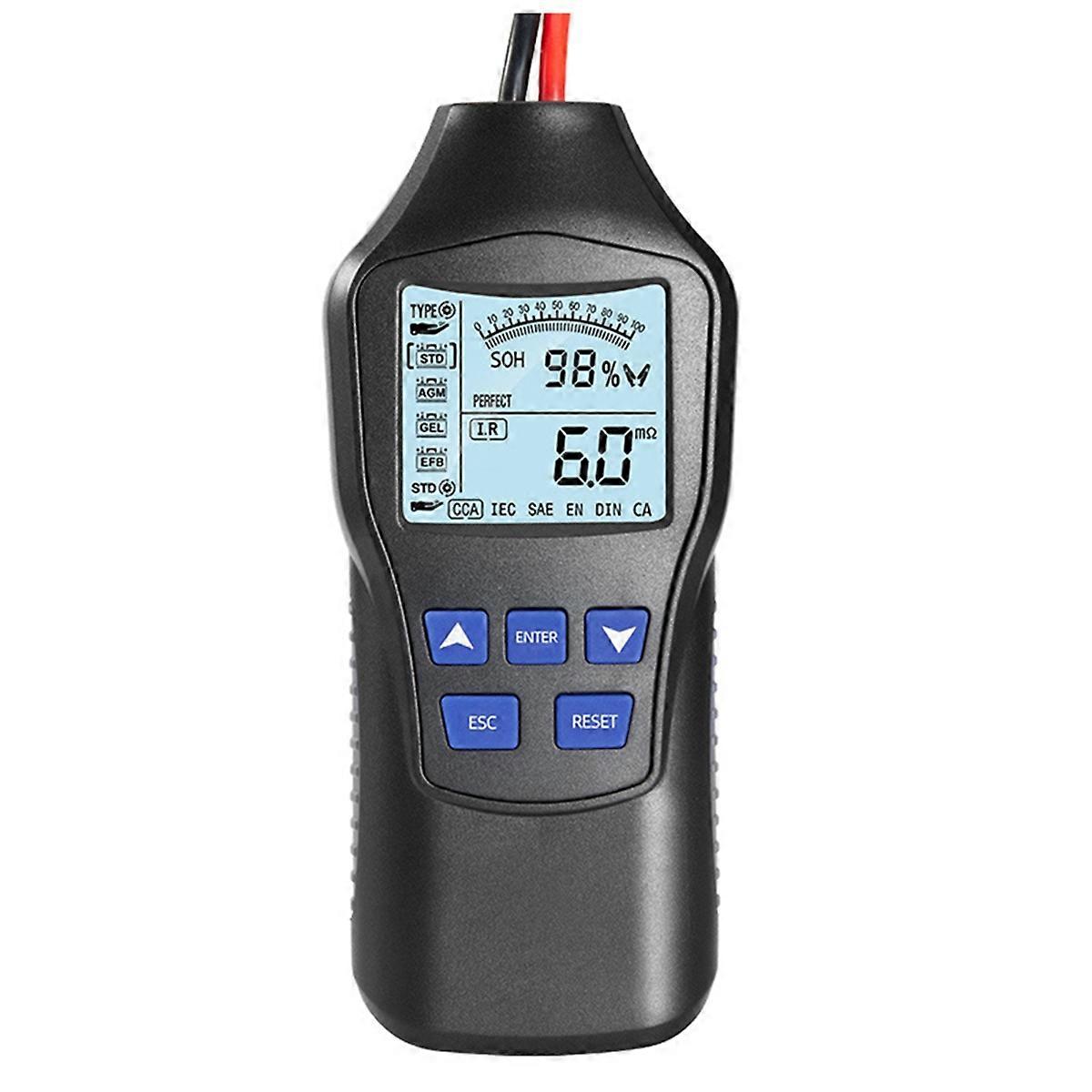 Car Battery Tester 12V/24V Plug Cranking Check Diagnostic Scan Tool