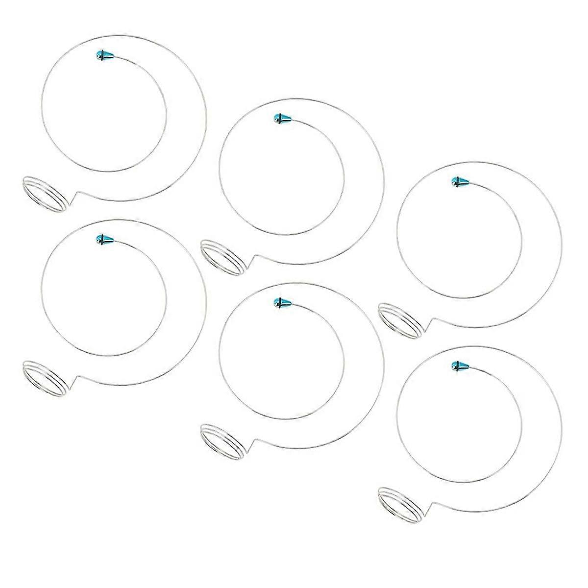 6Pcs Magnifier Loupe Holder Watchmakers Jewellers Loupe Lens Headband
