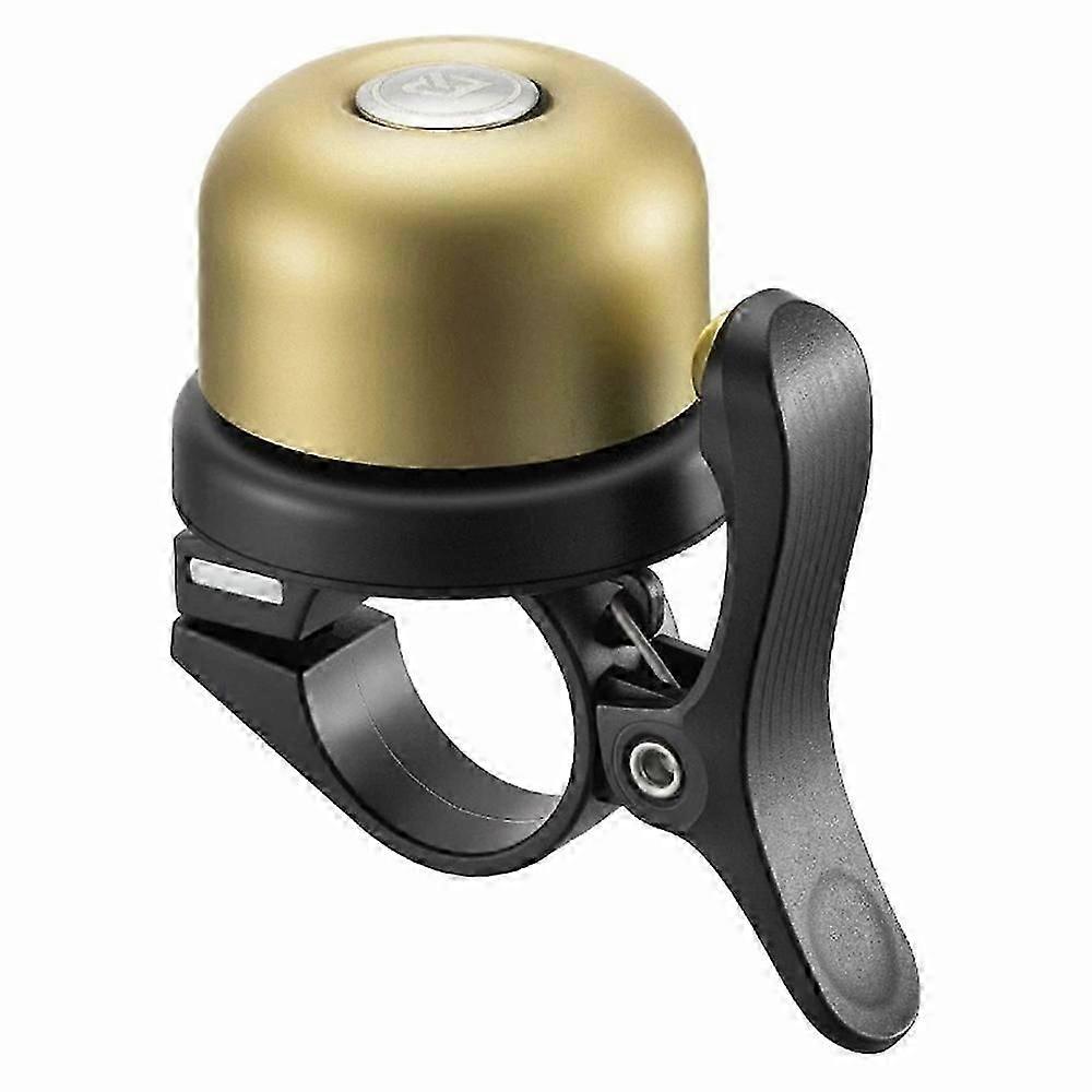 ROCKBROS BT-1 Copper Alloy Bike Bell - Crisp Sound Cycling Warning Horn (Black)