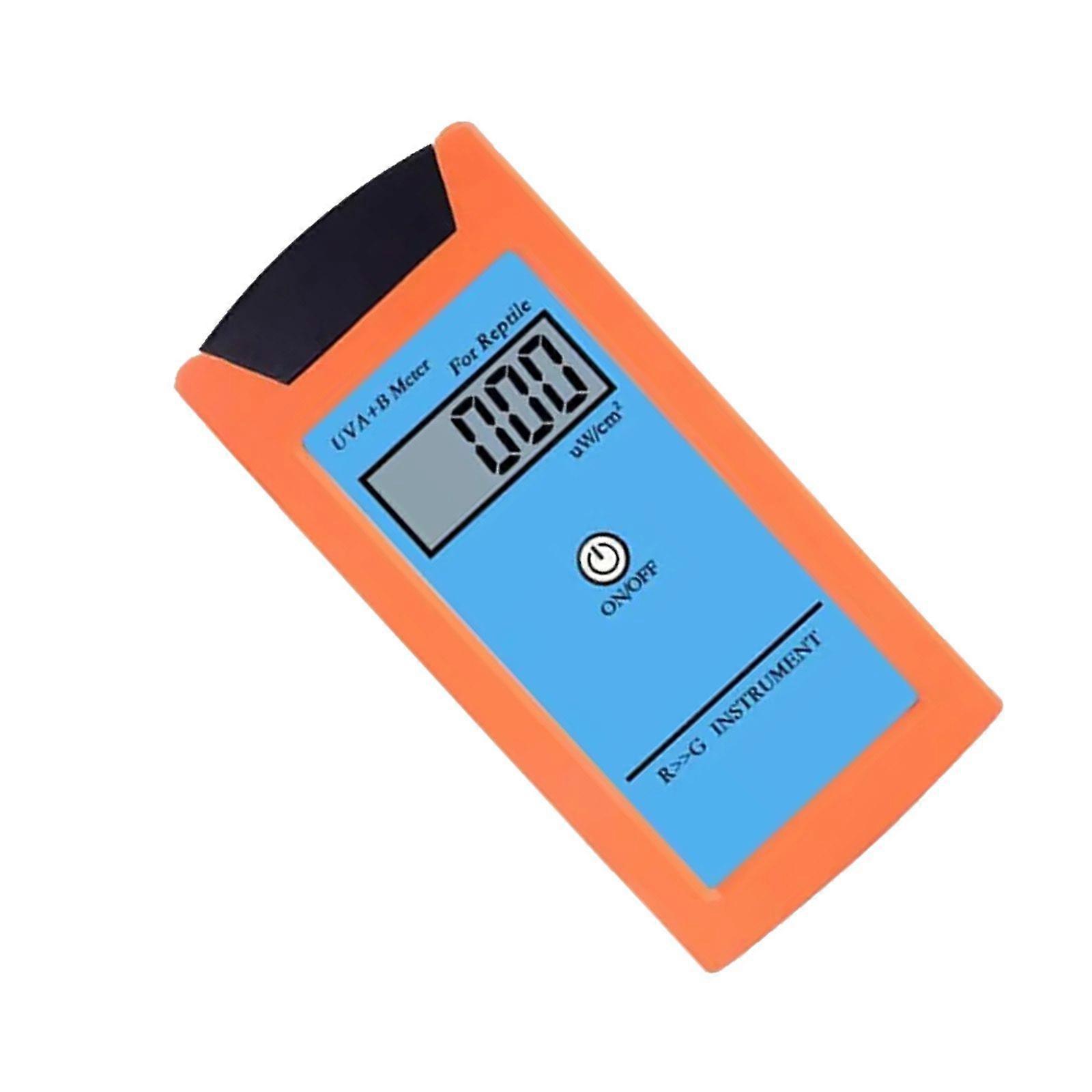 Reptile Uvb Lamp Meter UV Meter UVA & Uvb Light Measure Tester for Terrarium