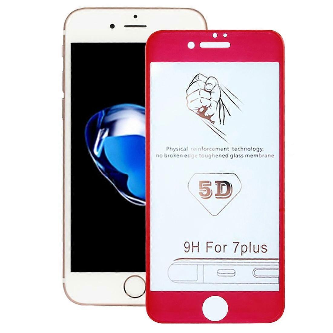 For iPhone 7 0.3mm 9H Surface Hardness 4D Curved Edge Full Screen Tempered Glass Screen Protector