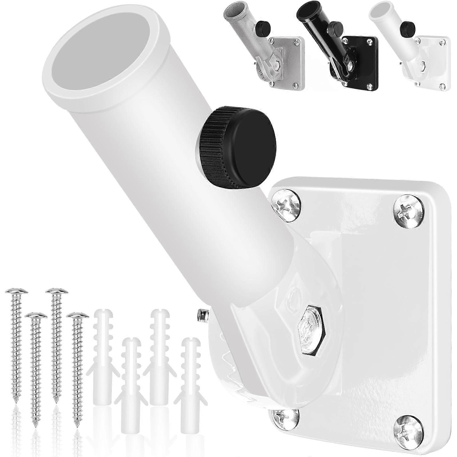 Flagpole holder, outer home flagpole brackets, heavy type metal flag assembly, aluminum alloy