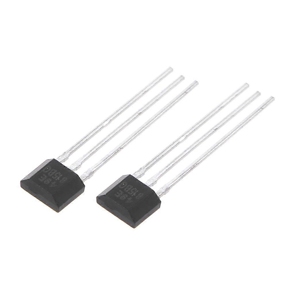 10pcs 49e Hall Element Oh49e Voltage Regulator Hall Effect Sensor Linear Switch