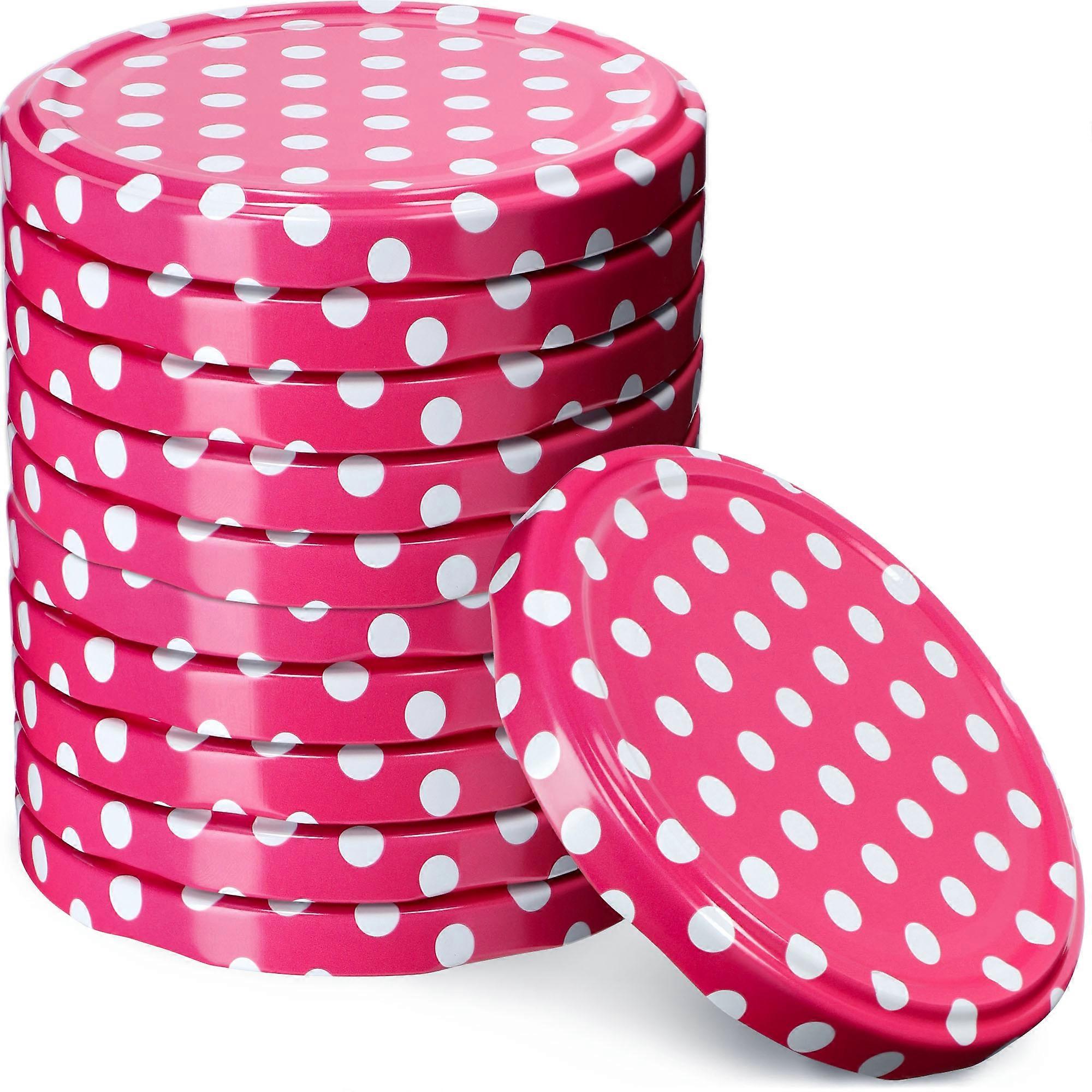 KADAX 10x Tapas de tarro fi 66 Tapas de tarros Tapas conservas