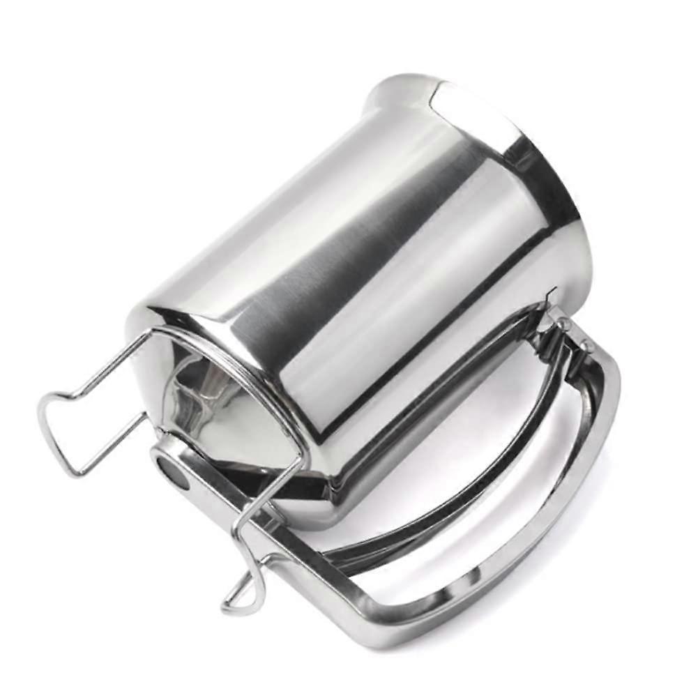 专业面糊分配器带盖不锈钢漏斗蛋糕机，用于烘焙纸杯蛋糕马夫 900ML