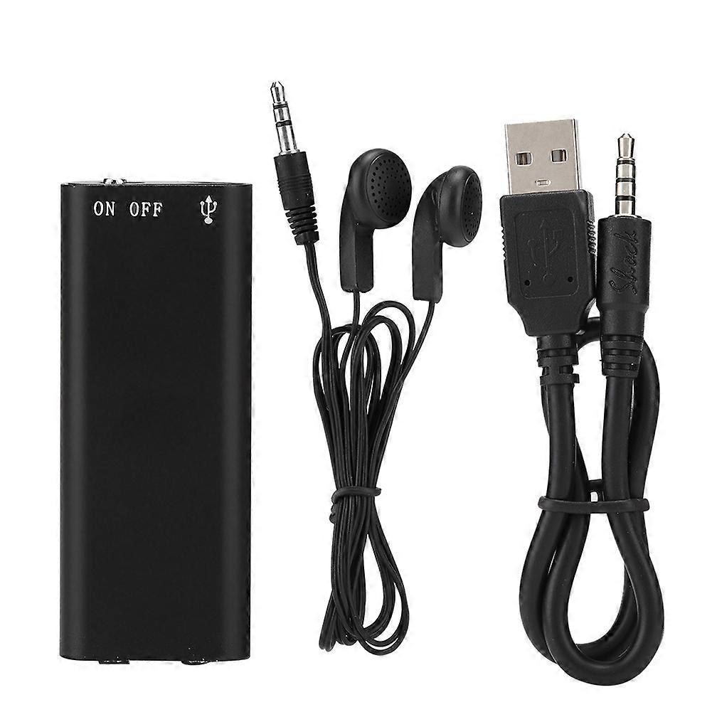 SK-892 8G Memory Mini HIFI MP3 Music Player HD Noise Reduction Digital Voice Recorder
