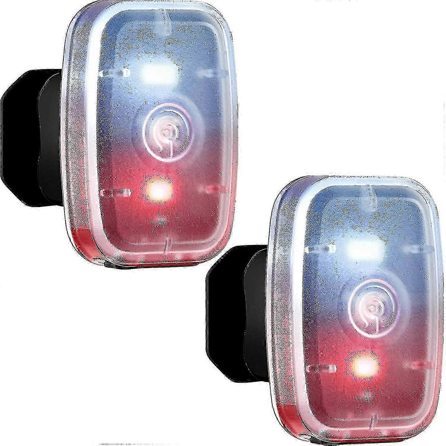 Lampe stroboscopique LED rechargeable par USB, rechargeable et sûre, avec 5 modes d'éclairage