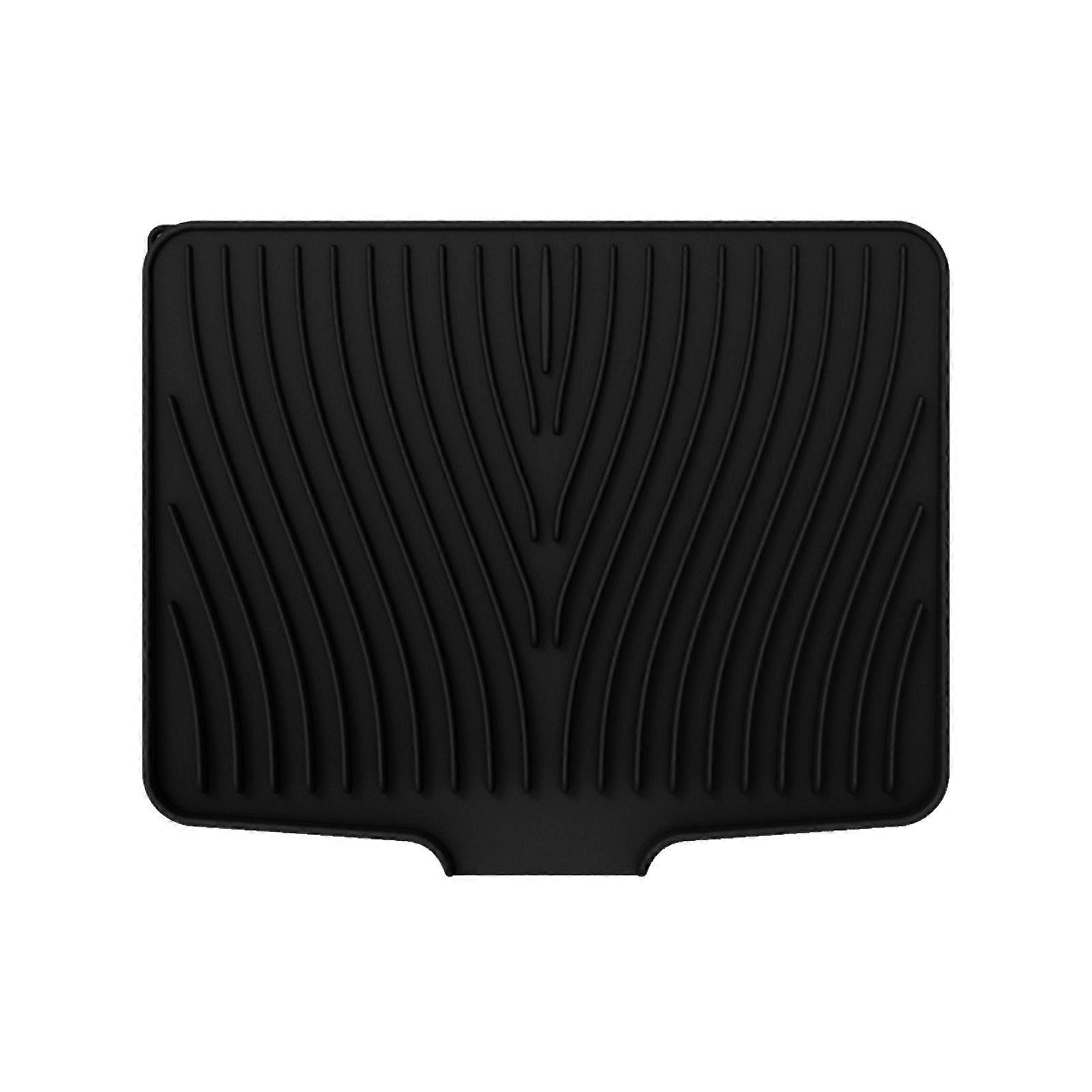 Kitchen Dish Drying Pad Heat Resistant Counter Stone Drying Mat Suitable for Sinks Bathroom