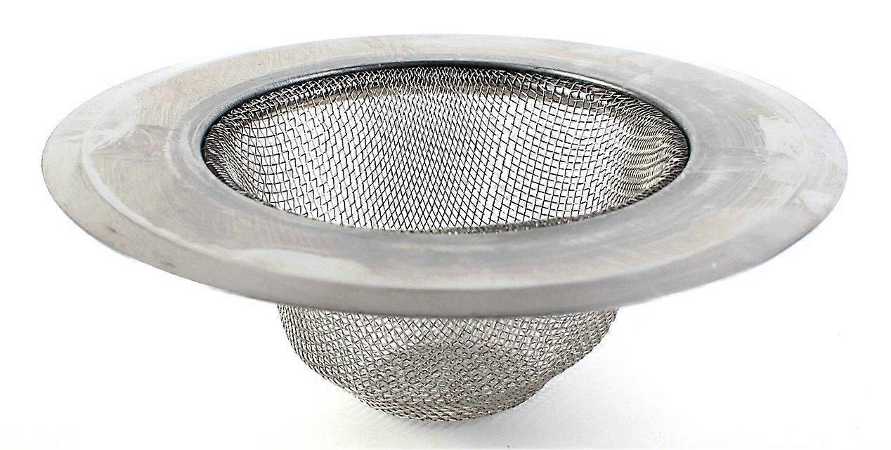Stainless Steel Mesh Sink Strainer, 3-Pack Kitchen Drain Filter, Durable, Rust-Resistant, Fits Standard Sinks