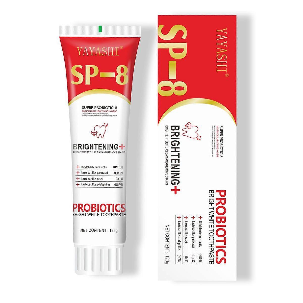 unbrand Sp-8 Probiotics Whitening ToothpasteSp-8 Ultra Whitening ToothpasteFresh Breath Fresh Mint F