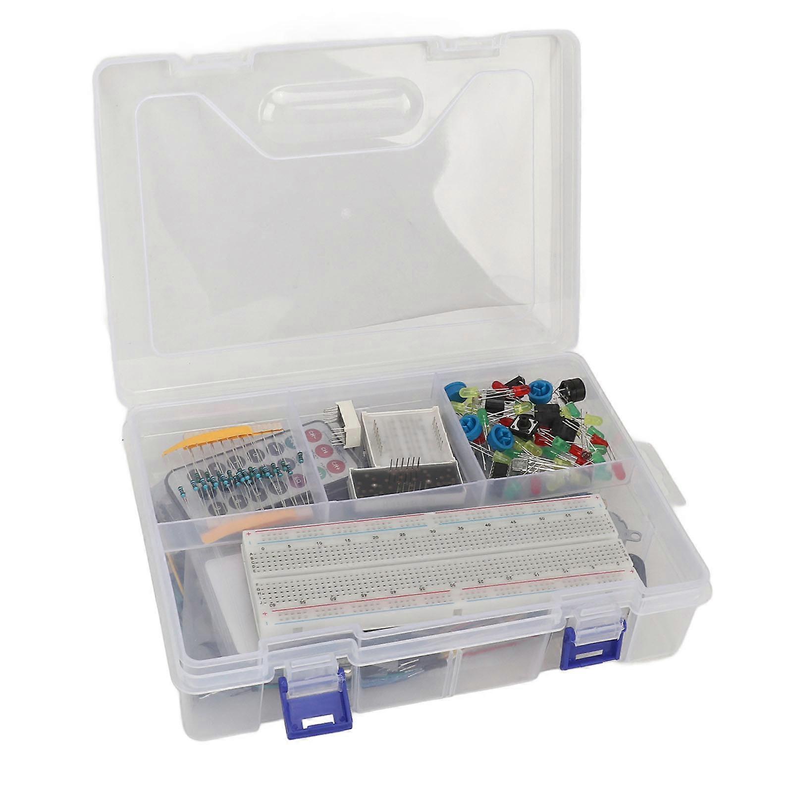 Electronic Components Kit Assortment Starter Basic Repair Tools RFID Stepper Motor Servo for R3