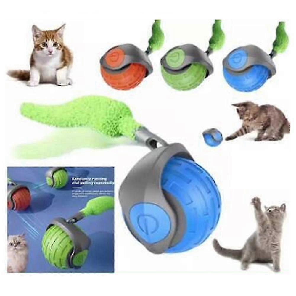 Speedy Tail 2.0 Automatic Moving Cat Toy - Interactive Play for Cats New2556