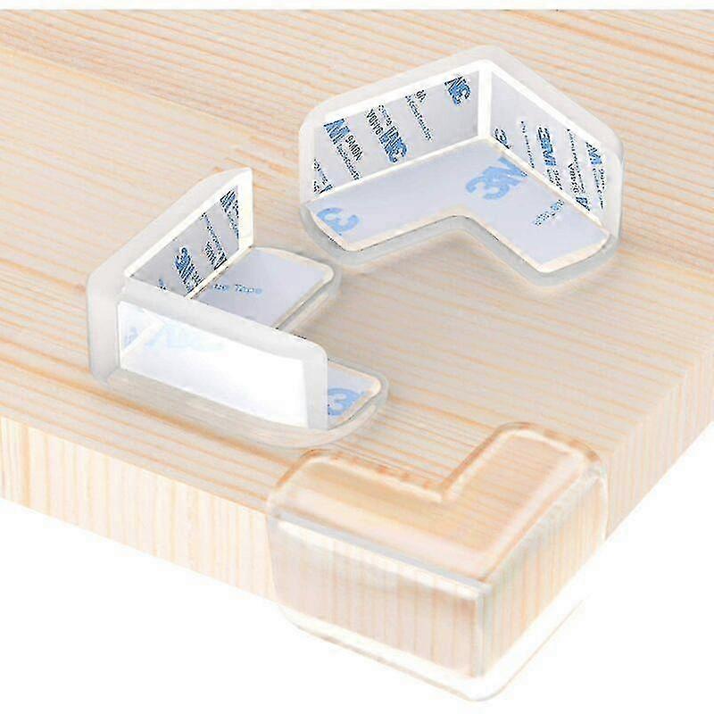 12 Pack Transparent Large Corner Protectors with Gift Set