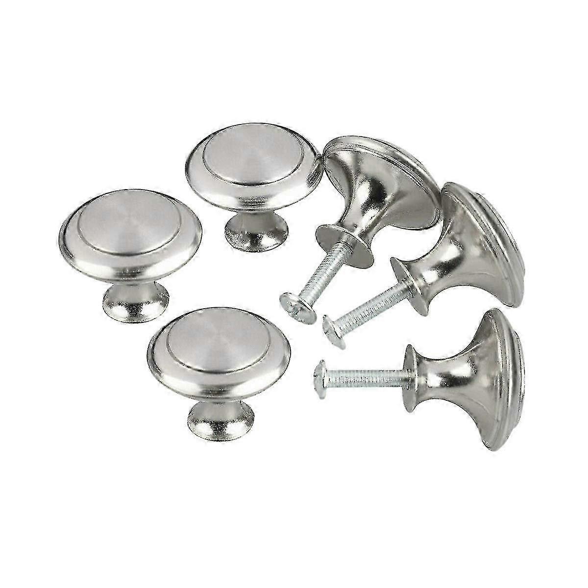 LM 16 Pcs Cabinet Knobs 30mm Round Mushroom Drawer Knobs, Furniture Pull Handle JPV
