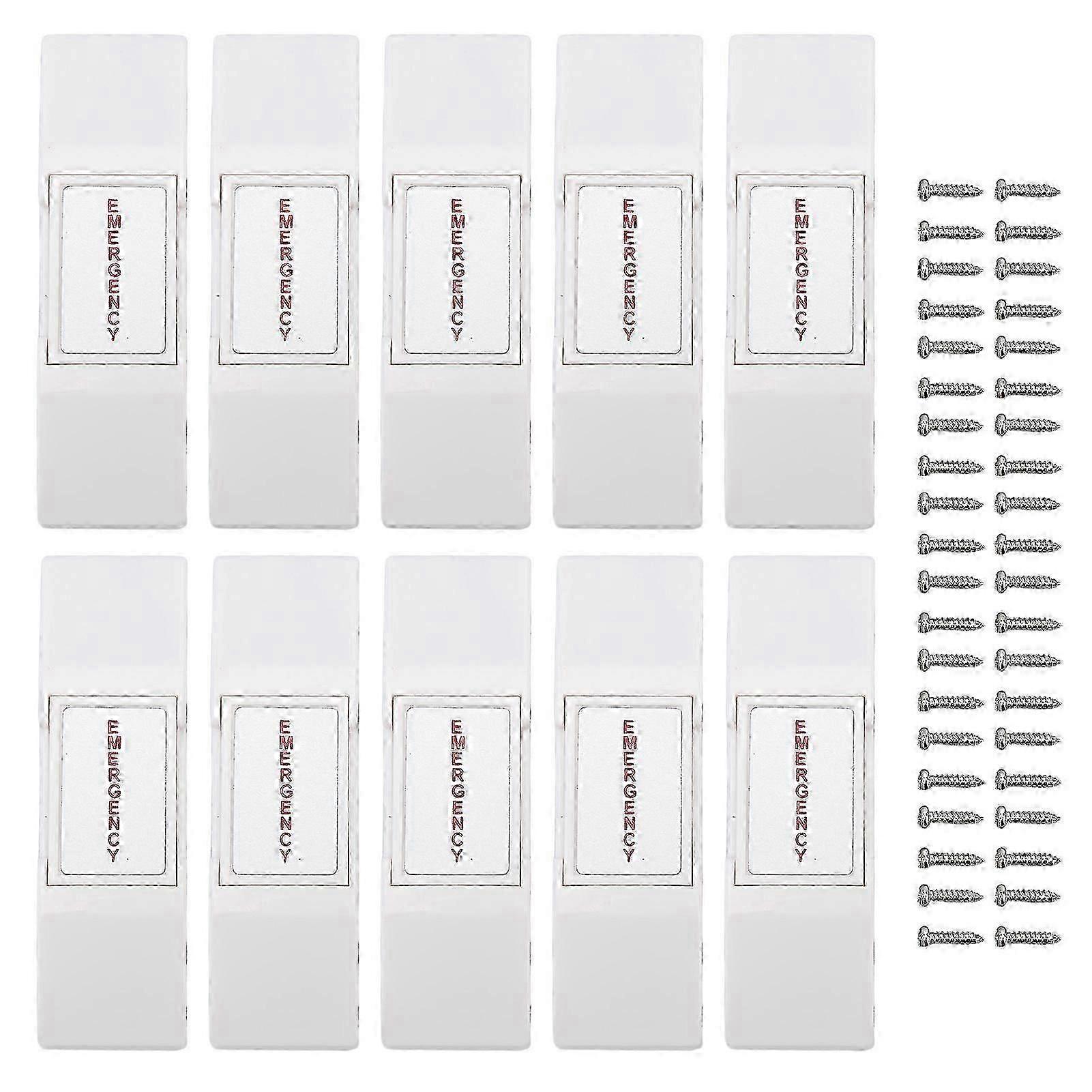 Door Emergency Button Push to Exit Button NO NC Switch 24V DC 300mA for Access Control System