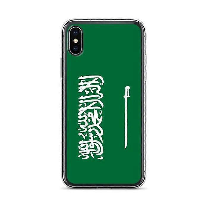 Phone Case - PIXELFORMA - Saudi Arabia Flag - Compatible with iPhone X - Flexible - Durable
