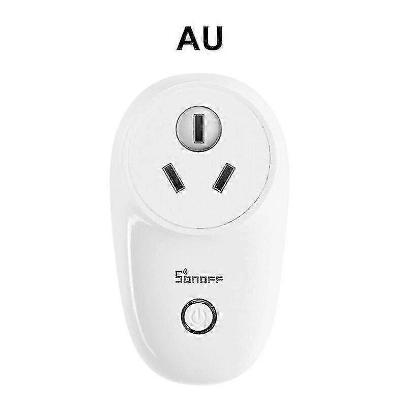 Sonoff s26 wifi smart socket us eu wireless plug power socket ewelink ta p