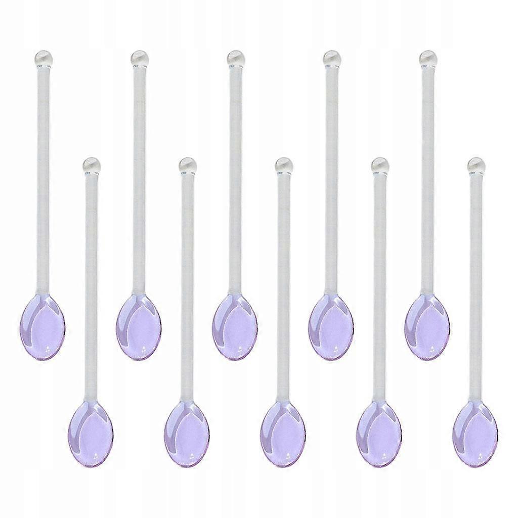 10x Glass Dishwasher Spoons Safe