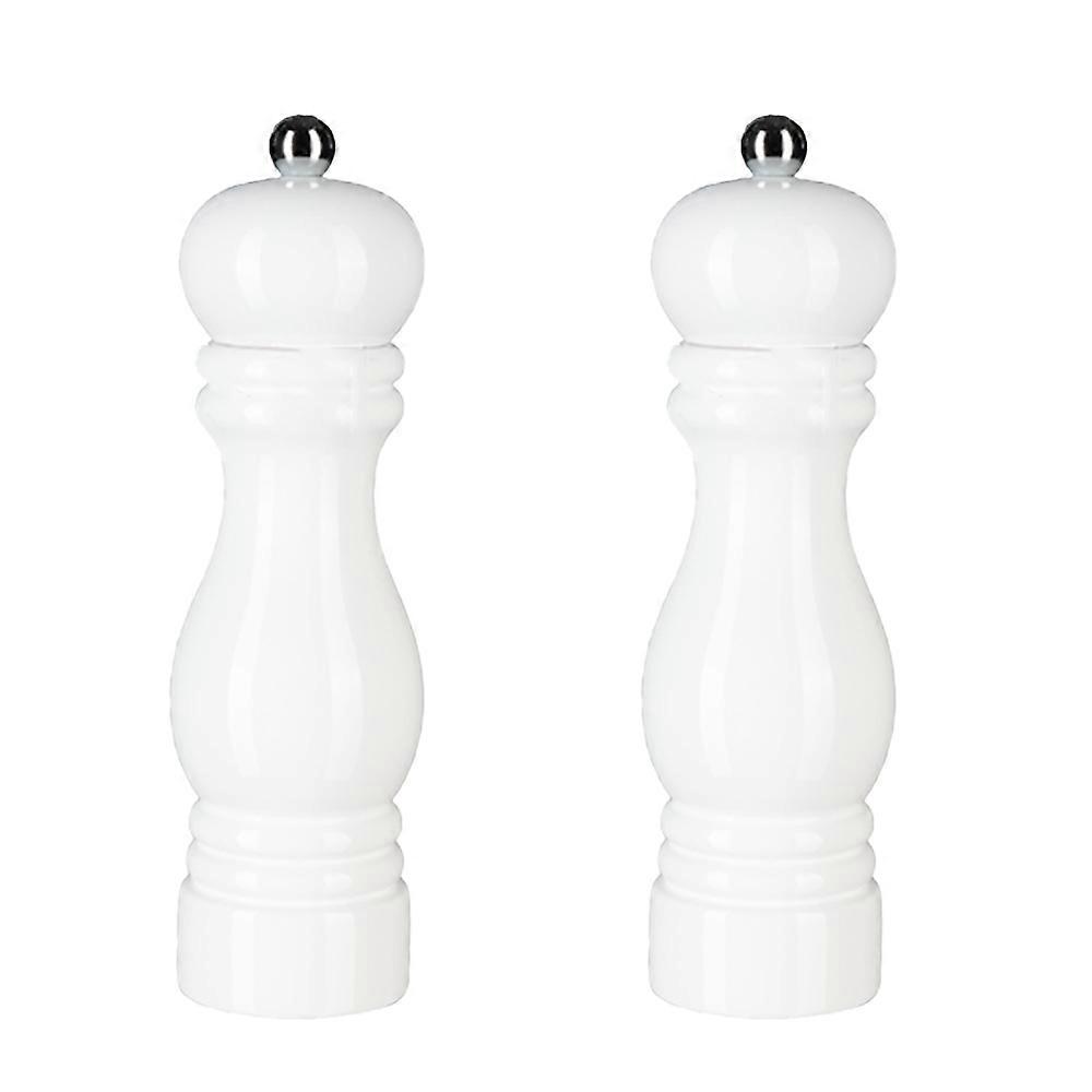 Pepper Mill Colored Prickly Ash Spice Coarse Salt Plastic Grinder White Ceramic Grinding Core