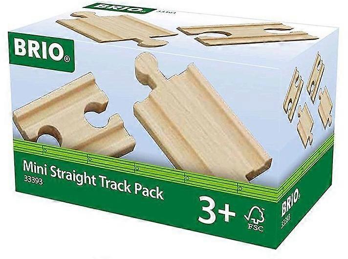 BRIO 33393 - المسارات ، حزمة صغيرة ، 4 متتالية