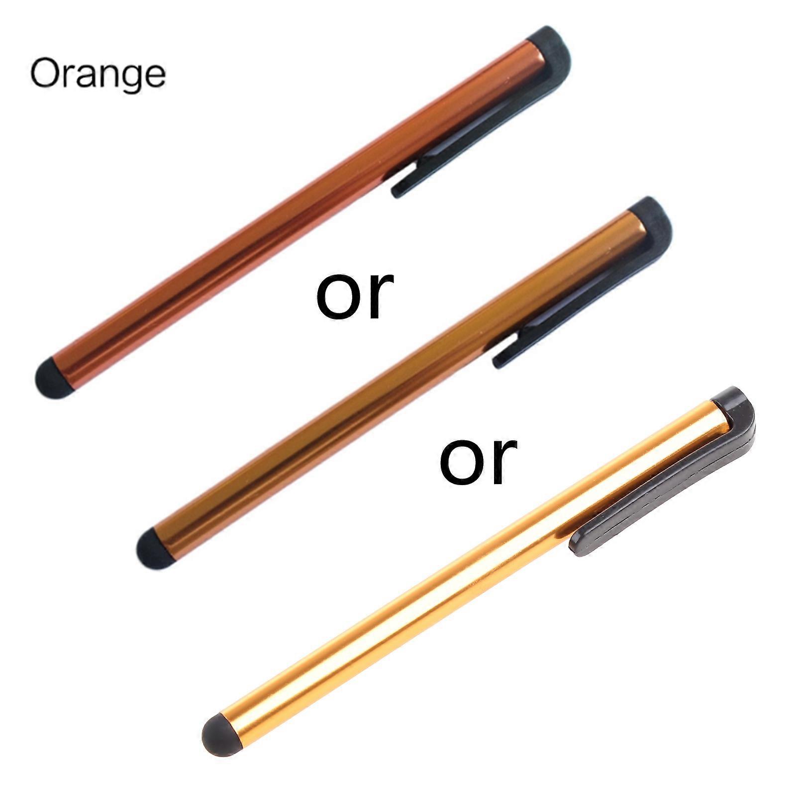 Portable Capacitive Pencil for Touch Screen Pen for  Pencil Clip Design Work Smoothly Precise Writing Screen-friendl  Golden