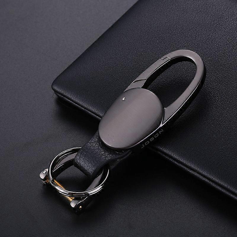 Jobon Zhongbang Vachette Clasp Car Keychain High-End Men's Metal Waist Hanging Key Chain Simple Key Ring Women