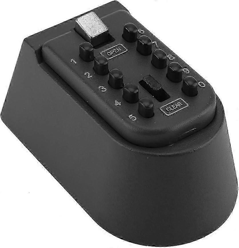 2025 New Key Safe Box with Number Combination - Wall Mounted, Zinc Alloy, High Security