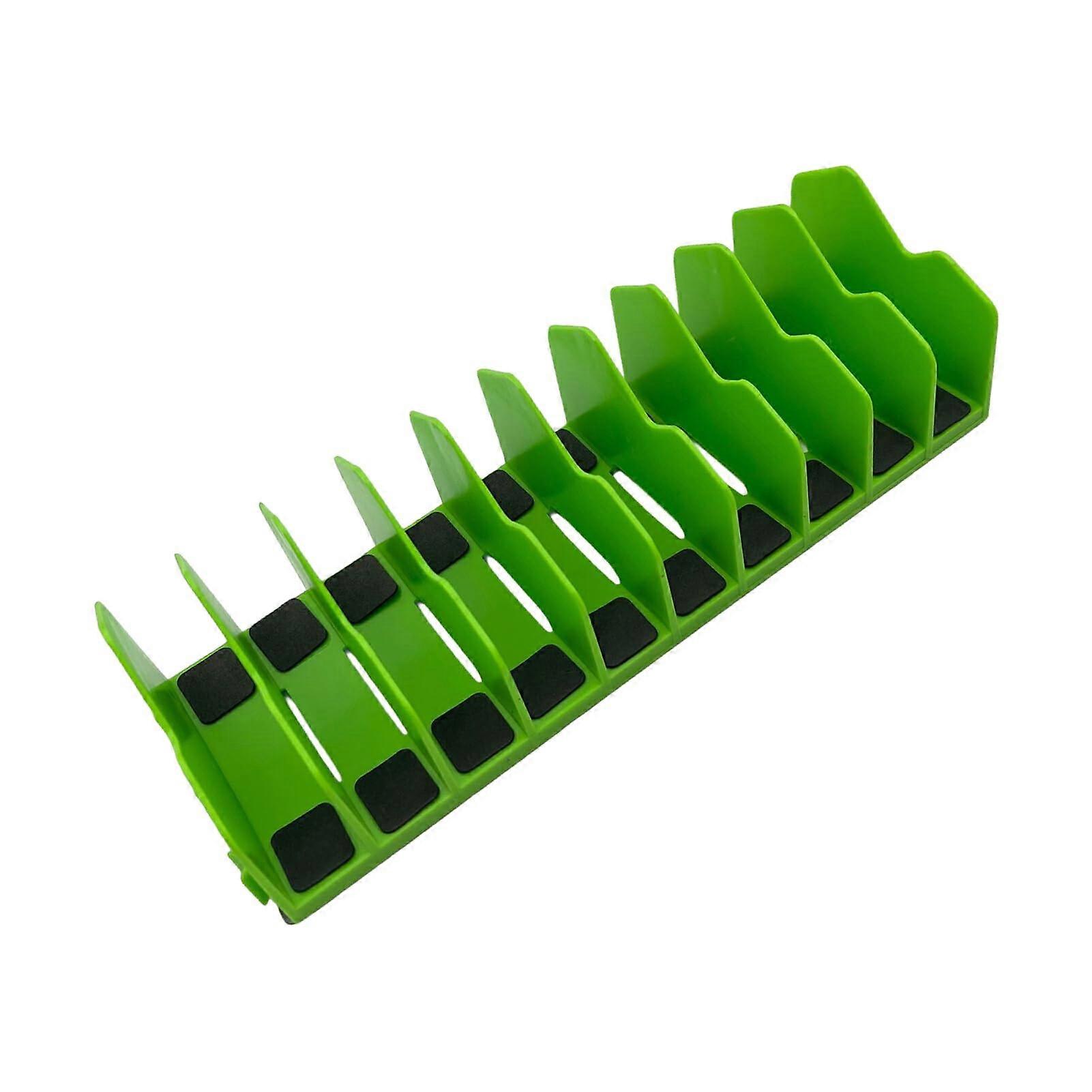 Zangen storage shelf simplifies tool organization and enables effortless effective tool identification and management ABS, Green