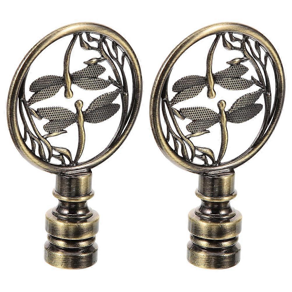 Lampshade Holder Adjustable Lamp Harp Retro Style Indoor Lighting 2Pcs