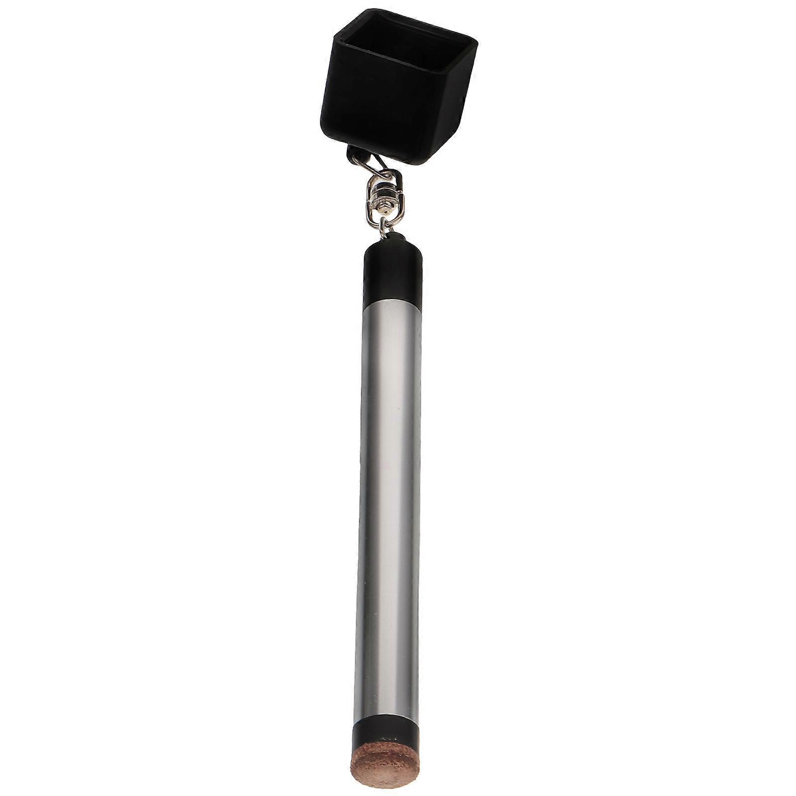 Pool Chalk Holder for Billiards Rectangular Shape Shock-Absorbing Metal Material Snooker Matches 1Set