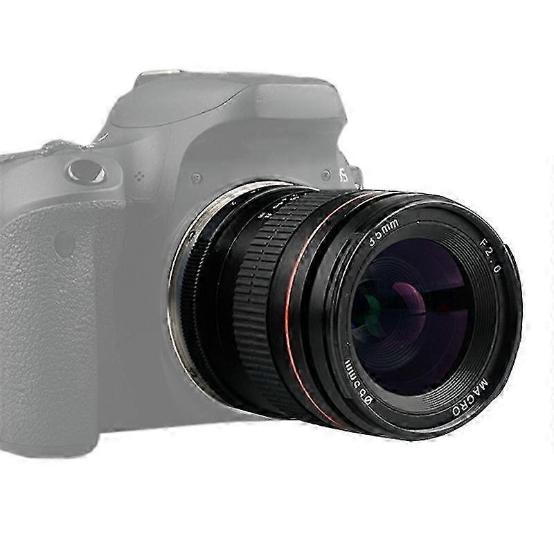 Lightdow 35mm F2.0 Objectif grand-angle Portrait plein format Micro Reflex Objectif manuel à focale fixe