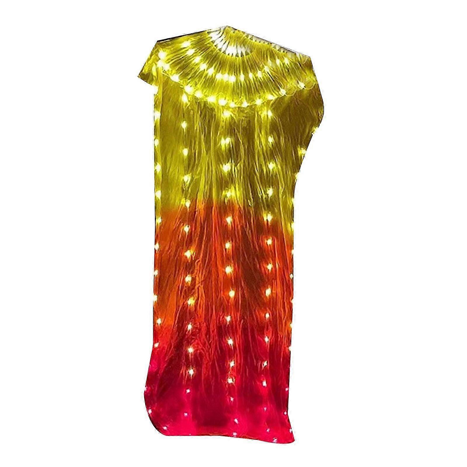 Flexible LED Dance Fan Illuminated Stage Performances Fan for Stage Shows and Parties