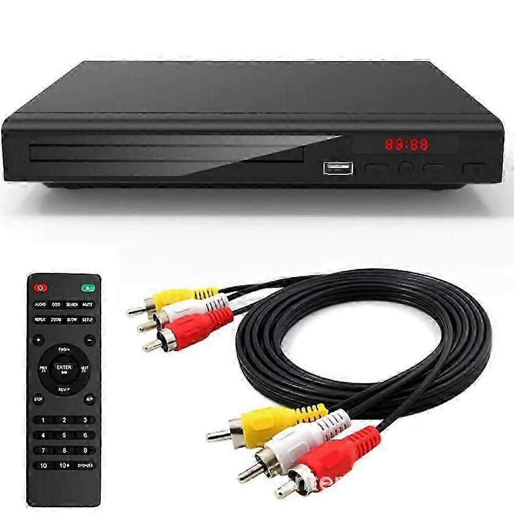 DVD Players for TV with HDMI, DVD Players That Play All Regions, Simple DVD Player for Elderly, CD Player for Home Stereo System