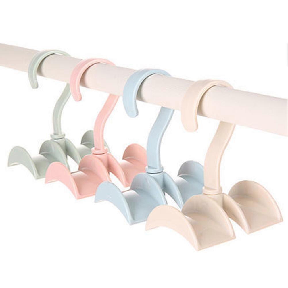 Closet Purse Hanger Bag Hanging Rack Homeowners Room Organization White Color 1Set