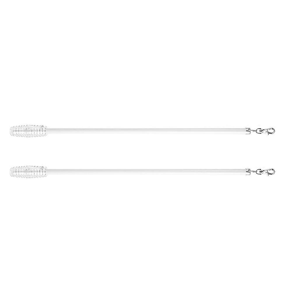 Here's a refined and professional product description based on the details you provided:
**2pcs Portable Aluminum Alloy Curtain Rods – Manual