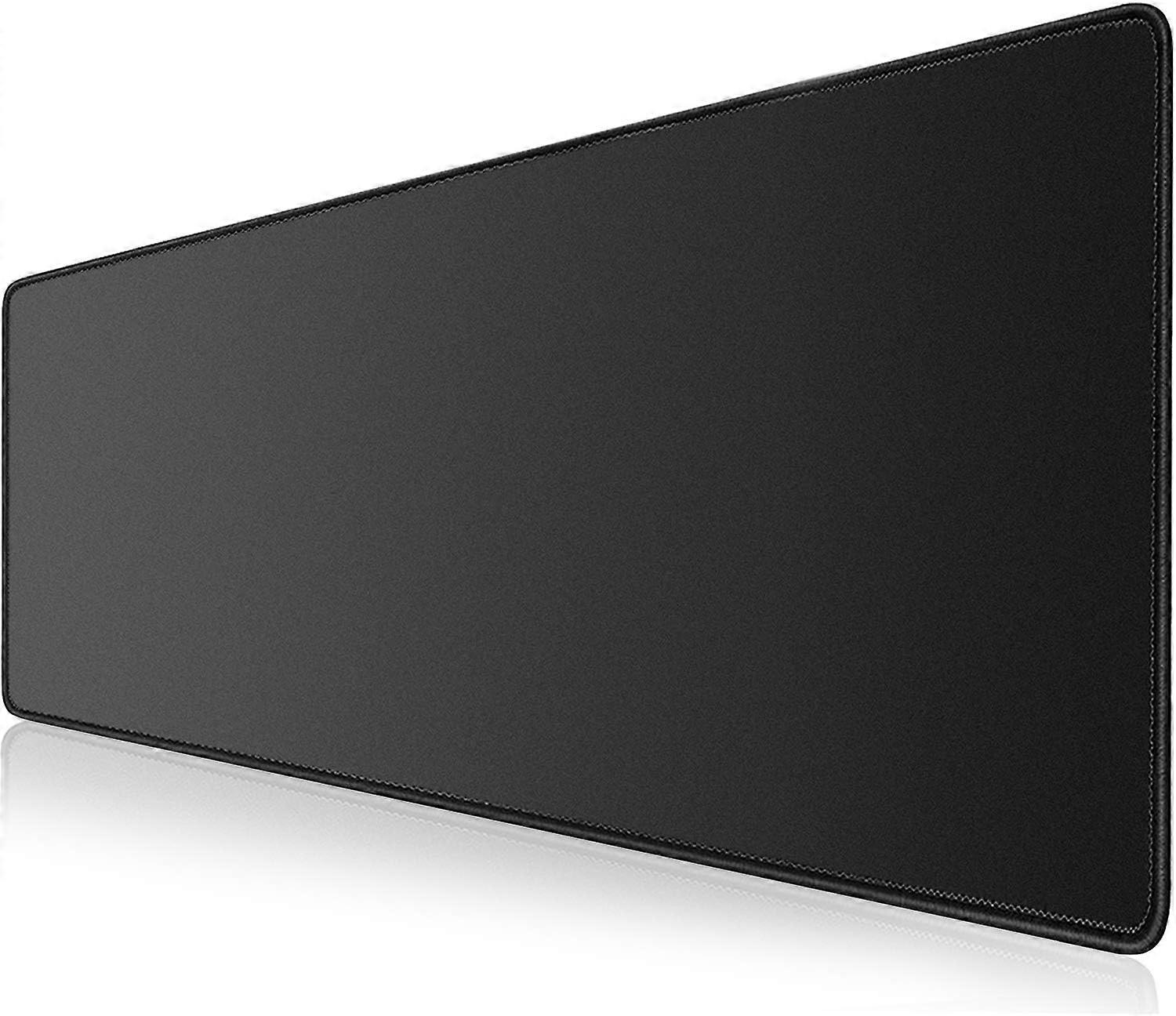 Gaming Mouse Pad 900x400mm Large Gaming Mouse Pad with Stitched Edges, XXL Mouse Pad with Non-Slip Base, Extended Size Mouse Pads, Keyboard D Black 90