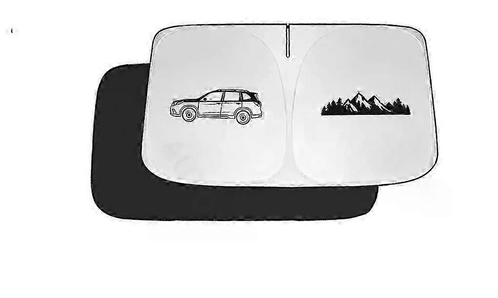 Sunshade Cover for Suitable for Subaru Forester 2019-2024 - Front Window UV Protection Visor