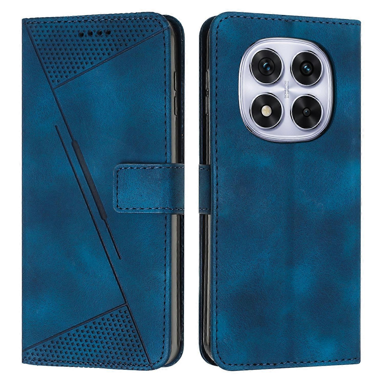 Dream Triangle Leather Phone Case with Long Lanyard