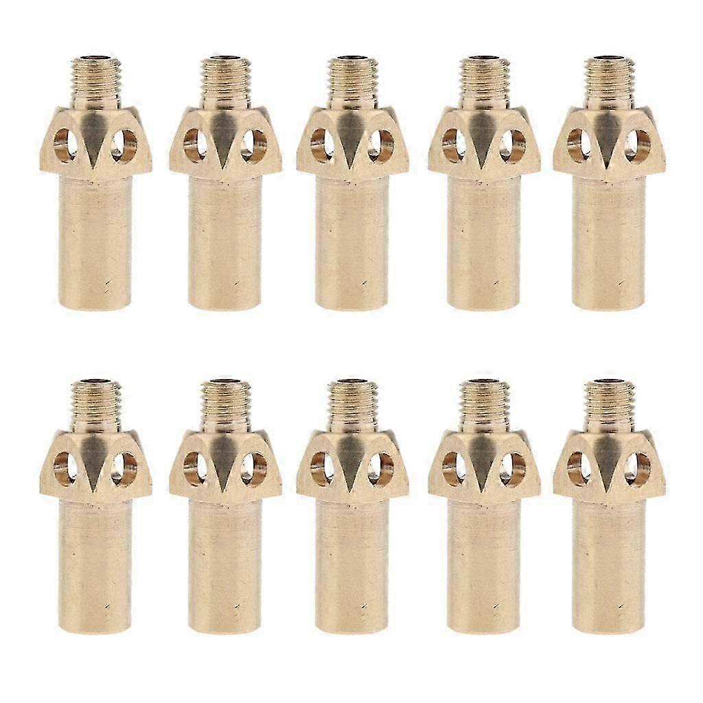 10 قطع استبدال النحاس تلميح / فوهة / نفاثة / موقد لغاز البروبان LP