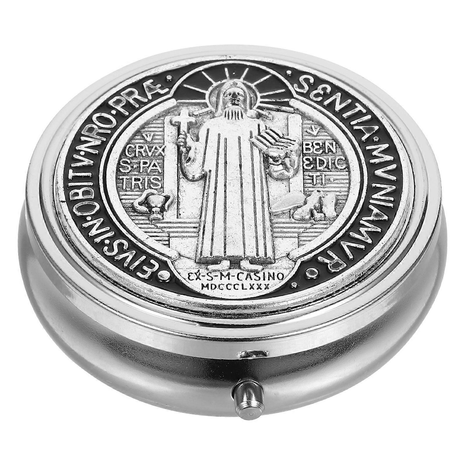 Trinket Necklace Pendant Box Christmas 1Set