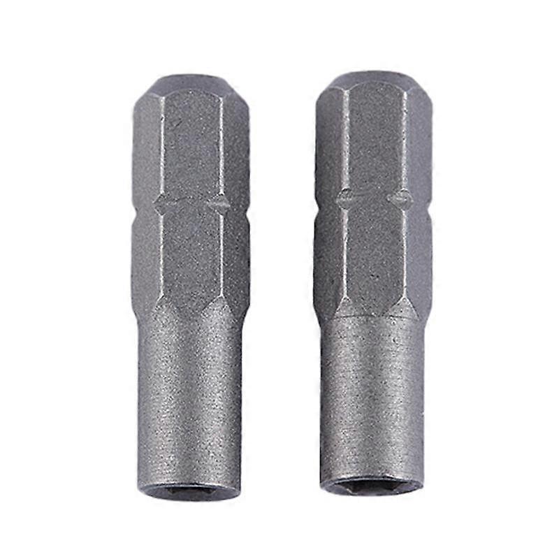 2pcs/Pack Screwdriver Drill Adapter Hexagonal Handle Screwdriver Tool Conversion Connector