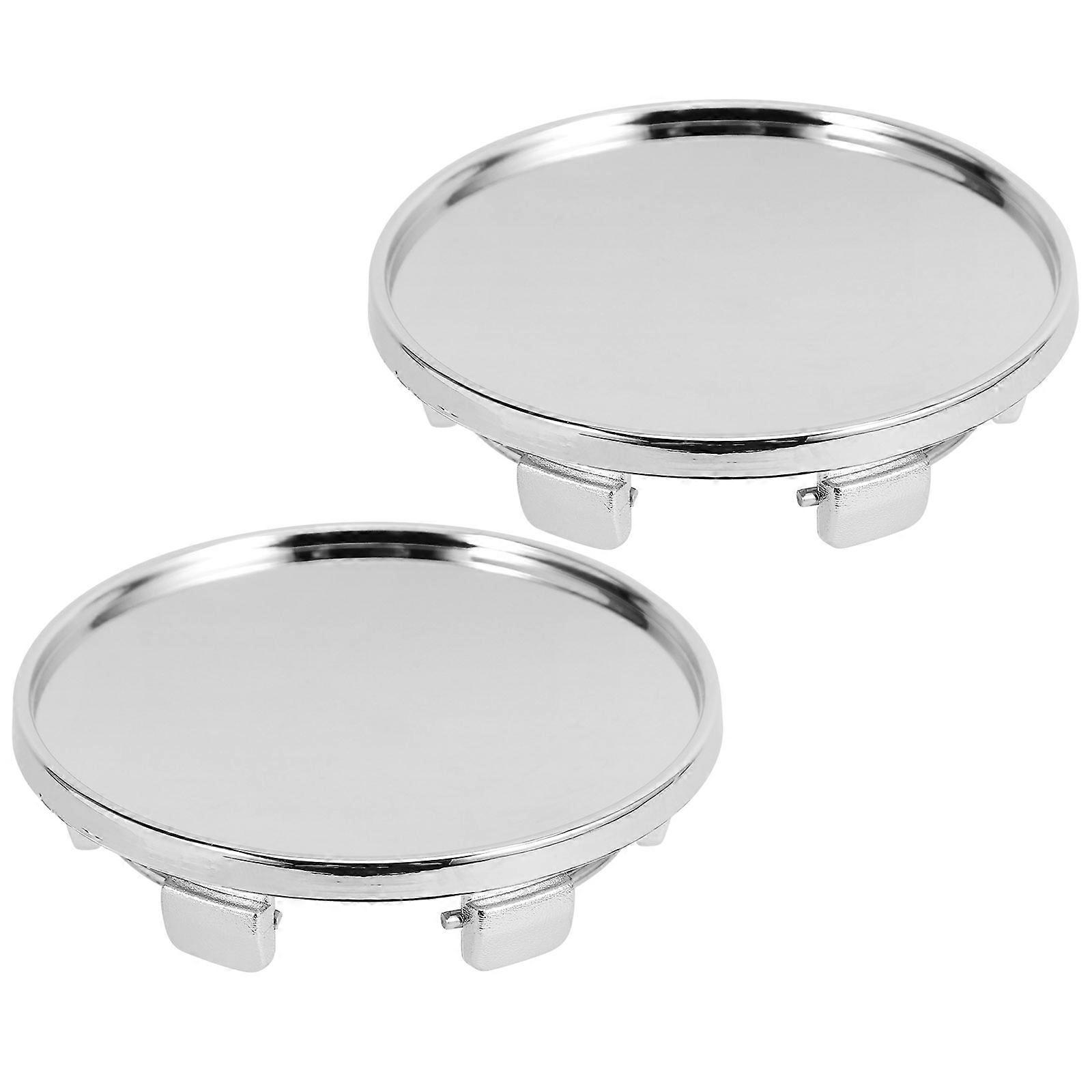 Tire Hub Caps Diy Decoration Auto Rim Cover 7.00X7.00X1.80Cm Abs Material 2Pcs