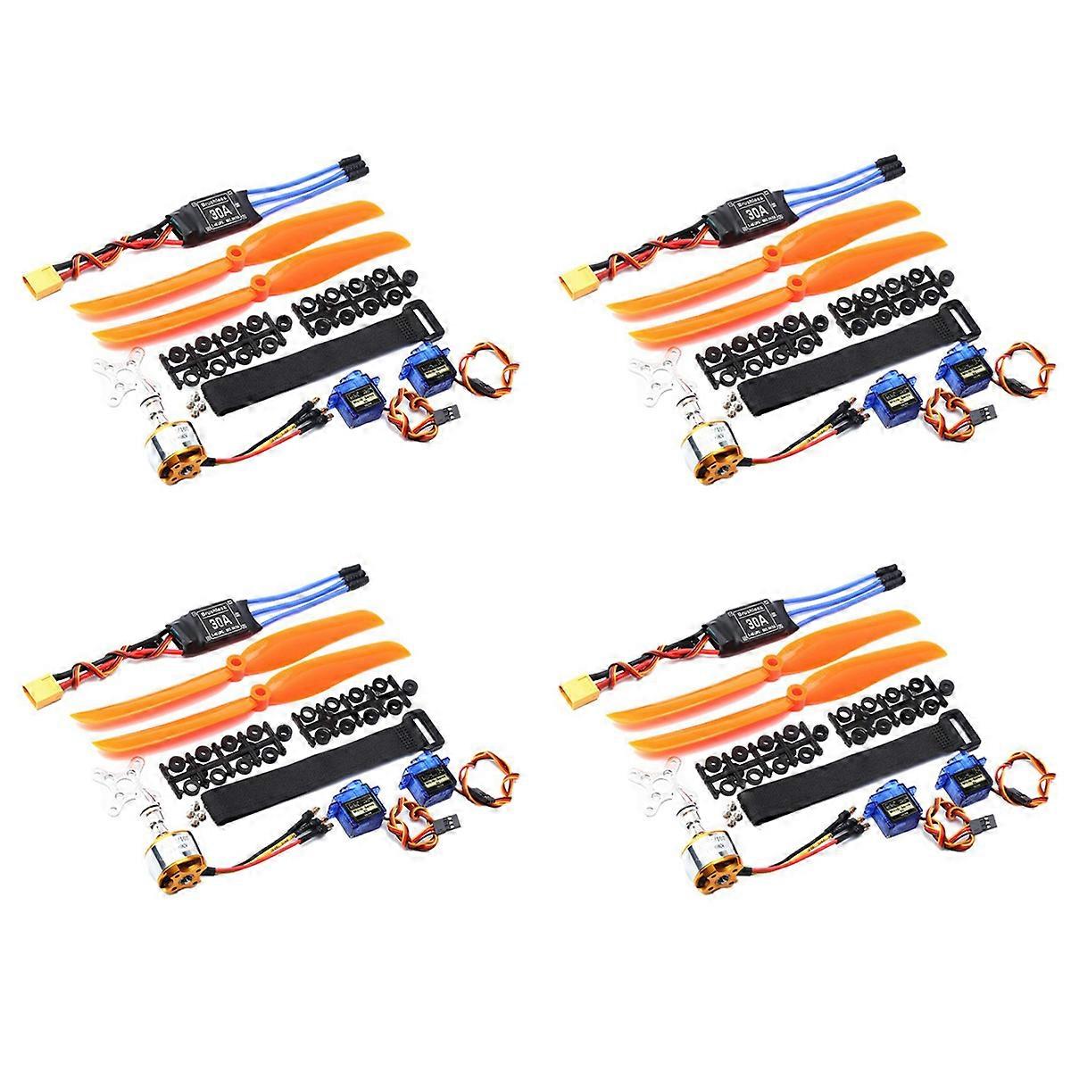  1400KV Brushless Motor 30A ESC XT60 Plug SG90 9G for RC Fixed