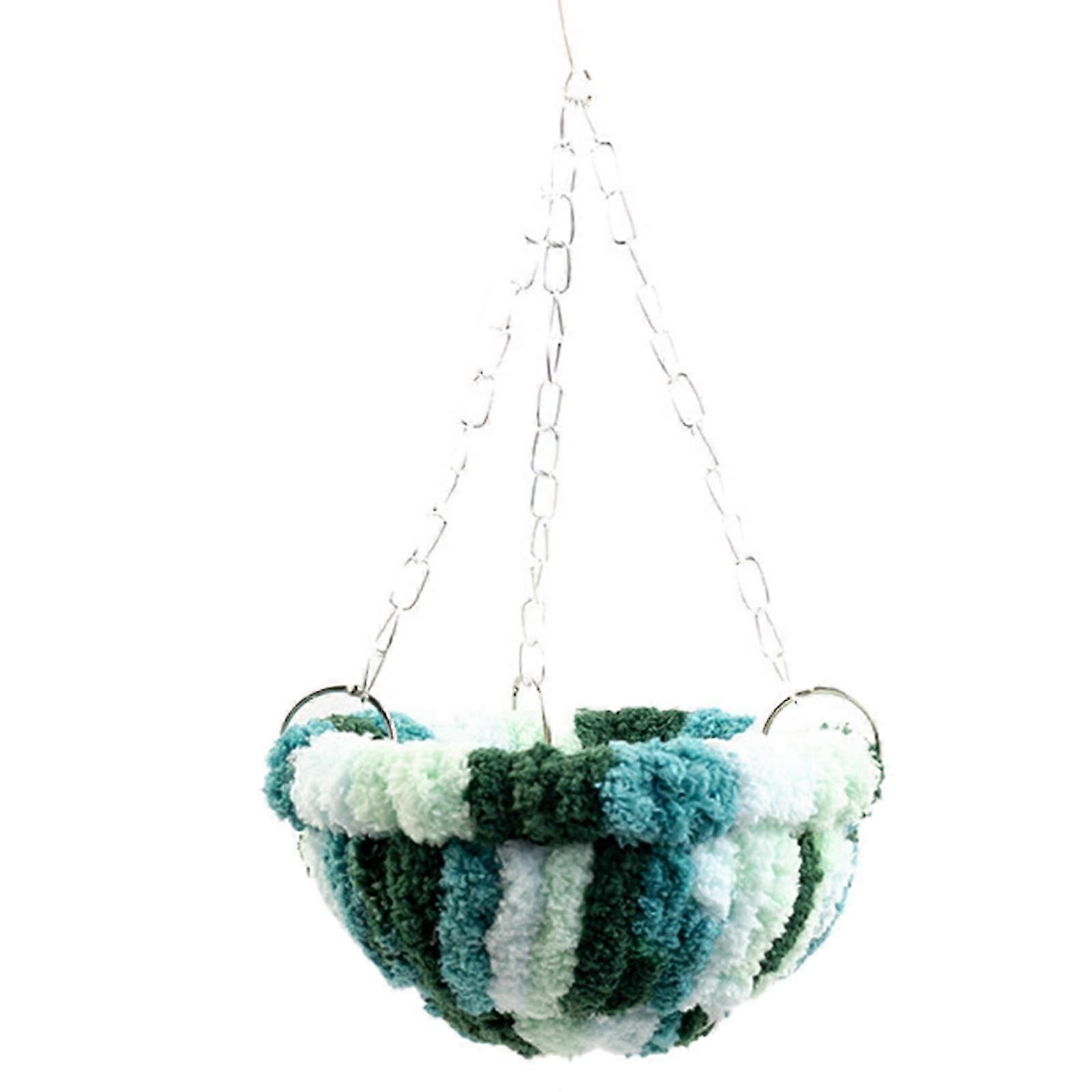 2025 Latest Model Bird nest cage plush breeding nest warm hatching house hammock