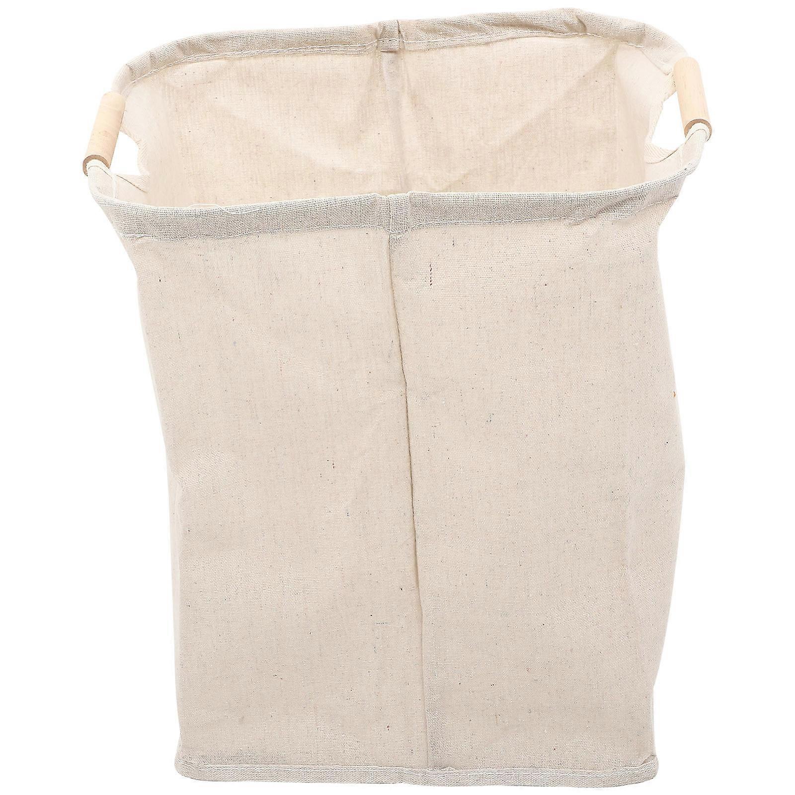 Collapsable Laundry Basket Rectangular Simple Design Waterproof 38X30X30CM 1Set