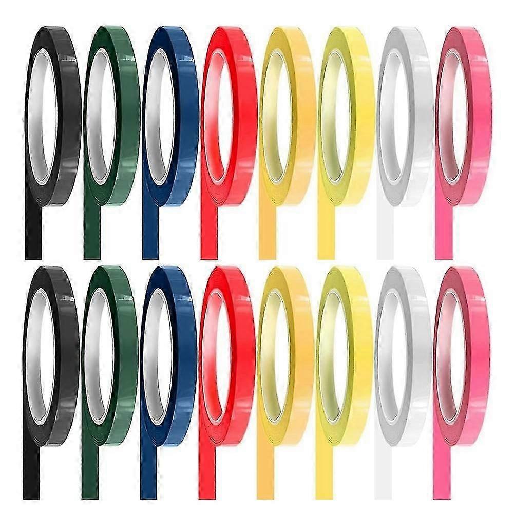 16 Rolls of Autoclave Tape Masking Tape for Instruments Identification, 216 Ft/L X 0.4 In/W Colors A