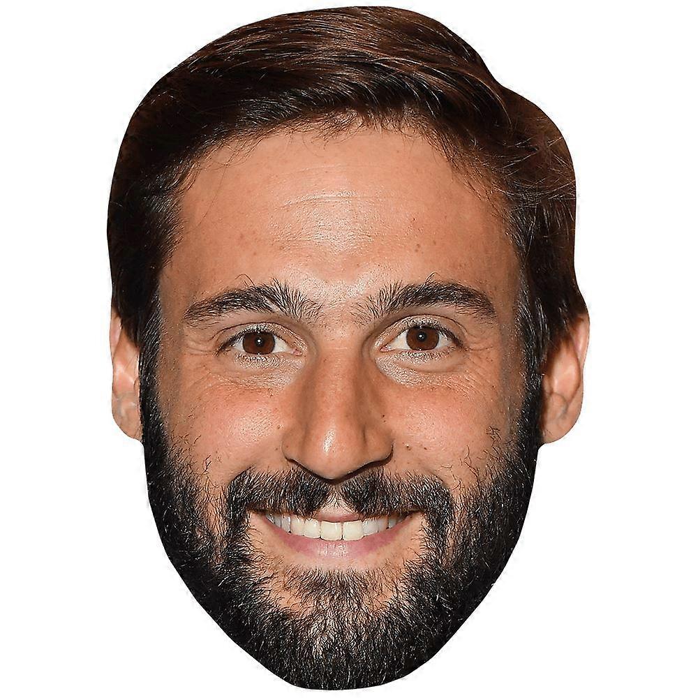 Guillaume Labbe (Smile) Celebrity Mask, Flat Card Face