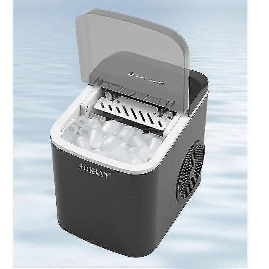 2025 Latest Model Upgraded Ice Maker Countertop 28lbs/day, 15h Timer, 9 Ice